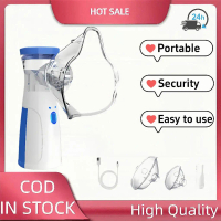 COD Portable Nebulizer For Asthma Inhaler Ultrasonic Spray Nebulizer Machine For Kids And Adults