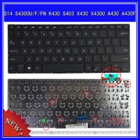 Laptop Keyboard For HP S14 S4300U/F/FN K430 S403 X430 X430U A430 A430F Notebook Replace Keyboard