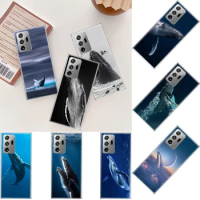 Whale Sea Giant Phone Case For Galaxy A15 A25 A35 A55 M52 M51 M32 M31 M30S M12 M11 Samsung Note 20 Ultra 10 Plus 9 8 S10 Lite Co