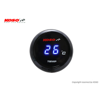 【KOSO】圓形 超薄溫度錶、碼錶(溫度表、碼表)