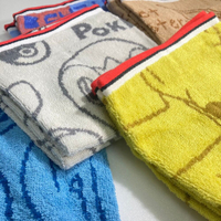 兒童毛巾 神奇寶貝毛巾 精靈寶可夢毛巾 34x35cm 皮卡丘毛巾 寶可夢 日本進口 日本 代購 日本代購