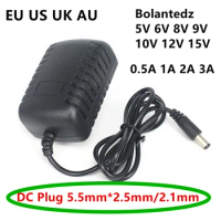 AC 110-240V DC 5V 6V 8V 9V 10V 12V 15V 0.5A 1A 2A 3A Universal Power Adapter Supply Charger adaptor Eu for LED light strips