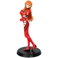 20CM EVA Anime Figure Asuka Langley Soryu Ayanami Rei Standing Model Desktop Collection Decoration Toys Doll