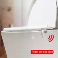 Versatile Bathroom Easy To Install Toilet Rechargeable Popular Stylish Motion Sensor Smart Toilet Bowl Light Night Light Modern