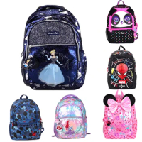 New Original Australia Smiggle High Quality Schoolbag For Children's Boys Kids' Bags Girl Backpack Collection 16 Inches
