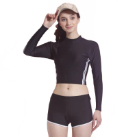 【小薇的店】泳之美品牌時尚二件式長袖泳裝(NO.281638)