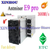 Bitmain Antminer E9 Pro miner 3680MH/s ASIC ETC mining better than E3 iPollo V1 X1 Innosilicon A11 JASMINER X16