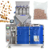 Horizontal Automatic Boba Frozen Food Vacuum Pouch Doypack Packaging Packing Machine