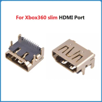 5Pcs Replacement For XBOX 360 Slim HDMI Ports Connector Socket Plug For XBOX 360 Console Chip Interface HDMI Port Accessories