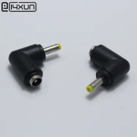 2.1 x 5.5 mm female to 4.0 x 1.7 mm male 90 Gegrees DC Power Connector Adapter Laptop for Lenovo Asus Acer MSI Malata ect