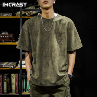 เสื้อวันเล่นสงกรานต์  เสื้อผ้าสงกรานต์คนอ้วนเสื้อยืดหนังนิ่ม พิมพ์ลายตัวอักษร สไตล์อินเทรนด์ แบรนด์ 