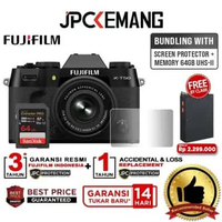 JPC KEMANG Fujifilm XT50 kit 15-45mm Mirrorless Camera Fuji X-T50 XT 50 kit 15-45 mm GARANSI RESMI +