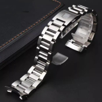 Solid Stainless Steel Watch Strap Bracelet Watchband For Tag Heuer Calera Series Watch Accessories Band Steel Men wrist 22mm