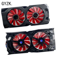 New For XFX Radeon RX570 580 2048SP Graphics Card Replacement Fan panel with fan