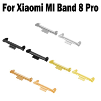For Xiaomi Mi Band 8 Pro Watch Band Adapter Connector Metal Watch Strap Bumper Connectors 2PCS（1 pair）