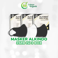 (45Rb Isi 3 Box) Masker Duckbill Garis Alkindo