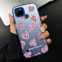 เคสโทรศัพท์สำหรับ Realme C21Y และ C25Y กึ่งโปร่งใส บางเฉียบ ฝ้า เคส
