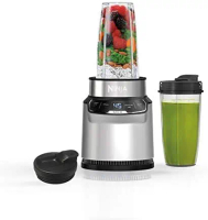 | Blender | Nutri Pro | Single Serve | For Smoothies, Salsa, Shakes and Frozen Drinks | Includes 2 S