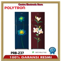 Polytron Kulkas 2 Pintu 230L PRB 237 / PRB237 New Belleza 230 L