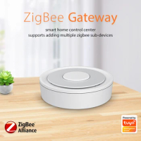 Homekit Tuya For Zigbee Gateway Hub Smart Home Bridge Smart Life APP HomeKit Remote Control Voice For Alexa Voice Control