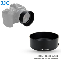 JJC ES-65B Replacement Lens Hood Compatible with Canon RF 50mm F1.8 STM Lens for EOS R6 Ra R RP R5 C70 Camera Lens Accessories