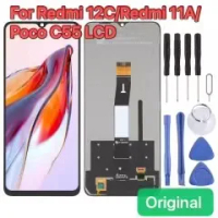 6.71 Original for Xiaomi Redmi 12C LCD Display Digitizer Redmi11A Touch Screen Poco C55 Replacement Part