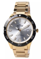 Mirage Mirage - Jam Tangan Pria - Gold Silver - Stainless Steel - 8758M-A