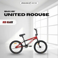 Sepeda Anak Laki Laki 20 BMX United Roouse Rotor Freestyle RED BLACK