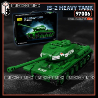 Đồ chơi Lắp ráp Tank hạng Nặng KV2 Mô hình Lắp ráp Xe Tăng Thế Chiến Thiết Giáp KV2 97006