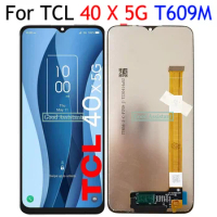 6.56 Inch Black For TCL 40 X 5G 40X T609M Full LCD Display Touch Screen Digitizer Assembly Panel Replacement parts