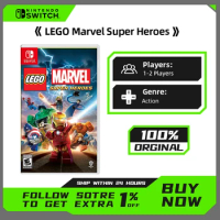 100% Original Game Card - LEGO Marvel Super Heroes - Nintendo Switch Deals Cartridge Physical Support TV Tabletop Handheld Mode