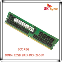 Hynix DDR4 32GB 2666V 2RX4 PC4 2666MHz ECC REG RDIMM RAM Server memory 32G
