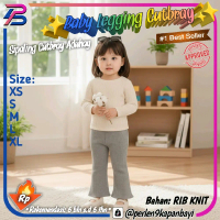 Celana Legging Anak Cutbray Bahan Rib Knit Bawahan Harian Casual
