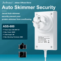 Jebao Jecod ASS 600 Explosion Proof Smart Aquarium Internal Protein Skimmer Auto Security for Fish Tank Automatic Anti-overflow
