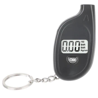 Diagnostic Tool Tire Pressure Gauge Auto Motorcycle Tyre Pressure Digital Meter Tester Keychain Mini LCD Display Car Detector