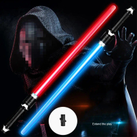 2PCSS Pedang Starwars Cosplay Mainan Pedang Lampu Light Saber Cosplay AMM
