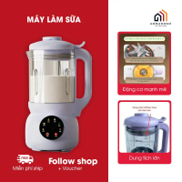 HÀNG CHÍNH HÃNG BH12TH,Máy Làm Sữa Hạt OSTMARS Cối Thuỷ Tinh Đa Chức Năng Nấu Dung Tích 1100ml Lưỡi 