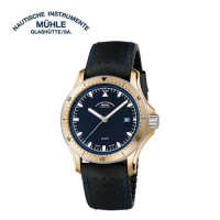 【Muhle 格拉蘇蒂．莫勒】青銅黑帶限量特別版 M1-42-37-LK 42mm ｜機械腕錶 德國錶 機械錶 男/女錶