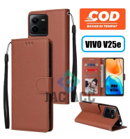 DOMPET HP PREMIUM UNTUK VIVO V25e NEW 2022 LEATHER FLIP CASE PREMIUM VIVO V25e NEW 2022