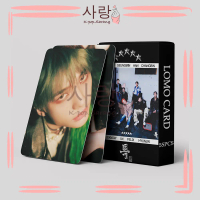 55pcs Stray Kids《S-CLASS : 5 STAR》Black White Stripe LOMO Cards Set Collection Kpop