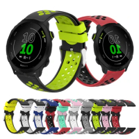 Silicone Watch Band Straps For Garmin Forerunner 158/245/245M/645/Venu 2/Vivoactive 4/3/Venu SQ Smart Watch Band Sport Bracelet