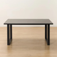 【NITORI 宜得利家居】◎陶板實木餐桌 N COLLECTION T-11U 150 BK/GY(陶板餐桌 陶板 實木餐桌)