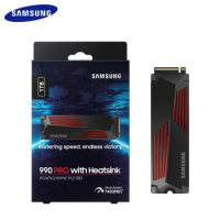 Samsung 1TB 2TB 990 Pro SSD Internal Solid State Disk Hard Drive PCIe 4.0 NVMe M.2 SSD With Heatsink For Laptop Desktop