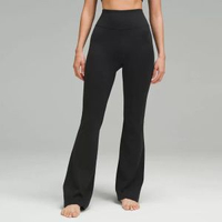 Groove SmoothCover™ 女運動高腰喇叭褲30"丨lululemon丨LW5GE1A-黑色 XXS