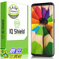 [107美國直購] 保護膜 Galaxy S8 Screen Protector, IQ Shield LiQuidSkin Full Coverage Screen Protector