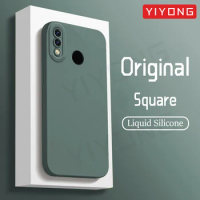 Nova3 Case YIYONG Original Soft Liquid Silicone Cover For Huawei Nova 3 3i Nova3i Shockproof Phone Cases