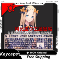 Custom Diy Abigail Williams Hentai Keycap Mechanical keyboard Kit Keycap Light Transmission PBT Keycap Set PC Gamer Accessories
