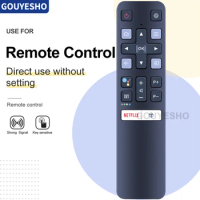 RC802V FUR6 RC802V FUR7 Remote Control Google Assistant Voice For TCL TV 55C715 49S6800FS 50P8S 55EP680