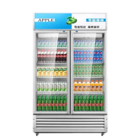 Bar Fridges Blast Freezer For Sale French Chest Deep Smart Supermarket Cold Drink Double Door Refrigerator