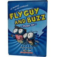 21 Books / Box English Usborne Books for Children Picture Books Baby Famous Story The Fly Guy Series Fun Reading Story Book